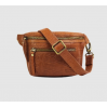 Sac Banane Beck - Wild Oak Soft Grain Croco Leather