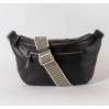 Sac Banane Drew Maxi - Black Soft Grain Leather