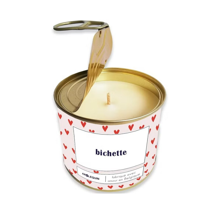 Bougie "Bichette" - Fleur de coton