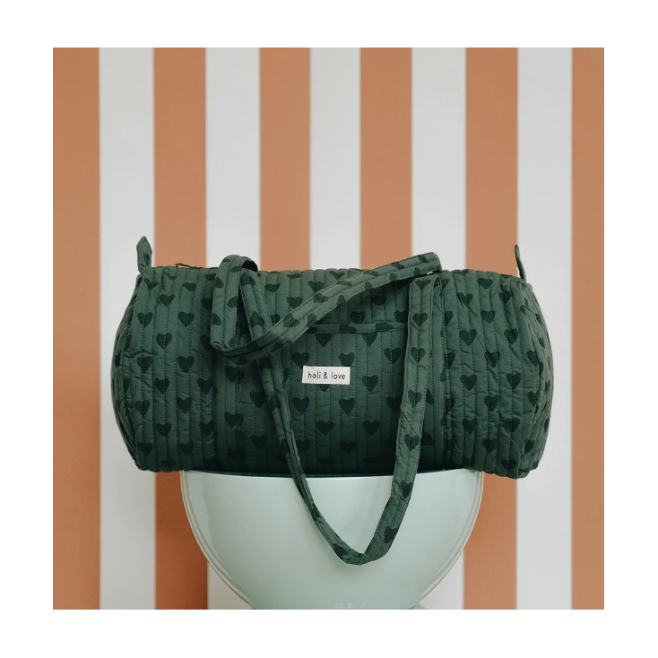 Weekend bag Green Heart