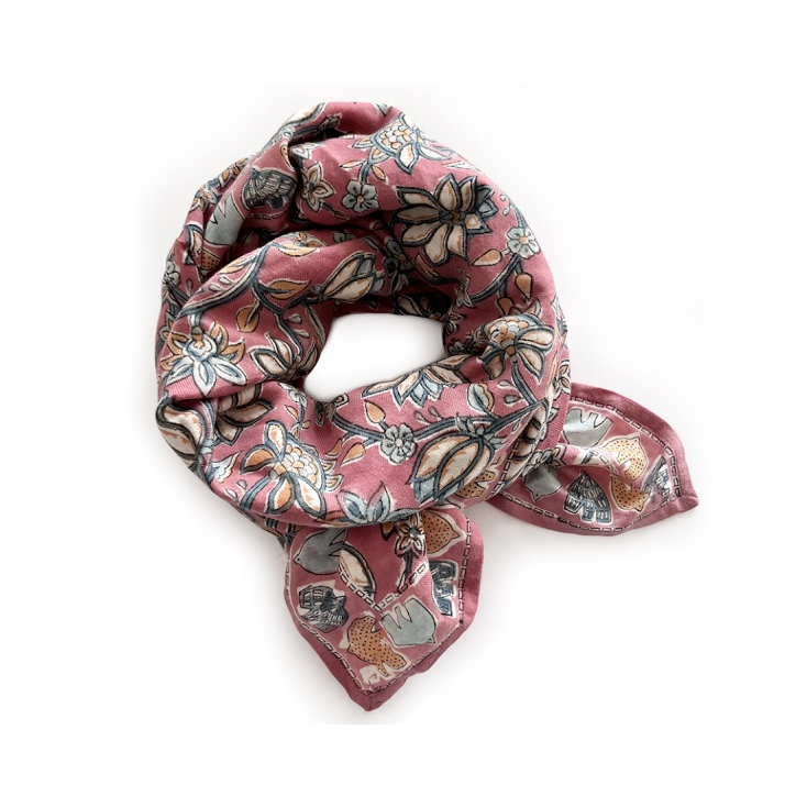 BIG Foulard Latika - Paloma - Corail Tendre