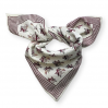 BIG Foulard Latika - Ananas - Neige