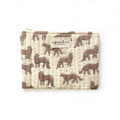 Mini pochette Mana - Bengale - Latte