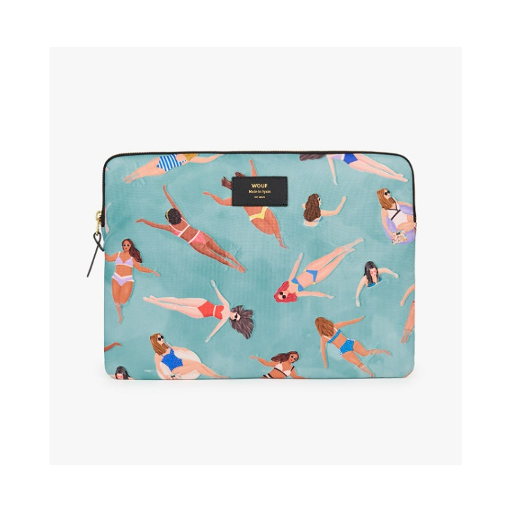 Pochette ordinateur 13 pouces - Swimmers