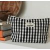 Trousse - Vichy - Black