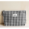 Trousse - Vichy - Black