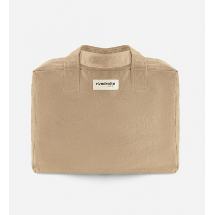 Célestins - The 24h bag en coton recyclé- beige dust in the wind