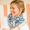 BIG Foulard Latika - Coeur - Horizon