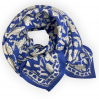 BIG Foulard Latika - Coeur - Majorelle