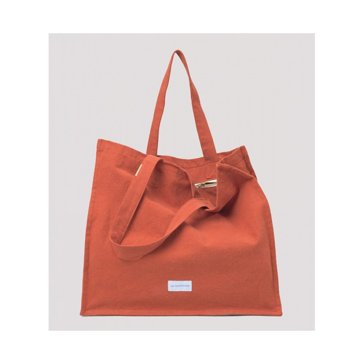 Grand cabas Orange Flamboyant