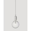 E27 socket lamp gris clair