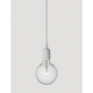 E27 socket lamp light grey - Halogene