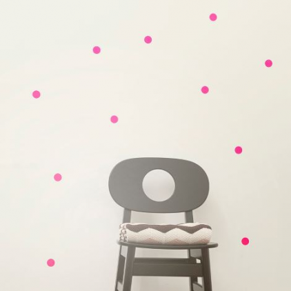miniwallstickers - dots pink