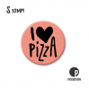 Petit magnet - I love pizza - MSQ0191