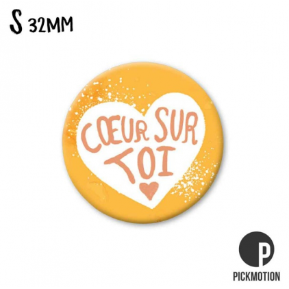 Petit magnet - Coeur sur toi - MSQ0474FR