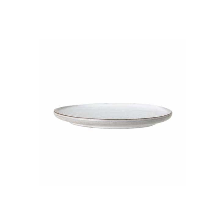Petite Assiette - grise - en grès 