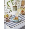 Set de table rayé blanc et bleu foncé - 65019-00