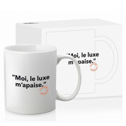 Mug Loic Prigent - Le Luxe M'apaise