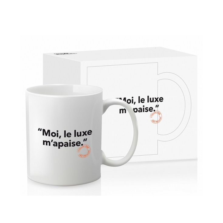 Mug Loic Prigent - Le Luxe M'apaise
