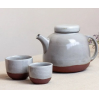 Cup S - Soft red clay with grey glaze