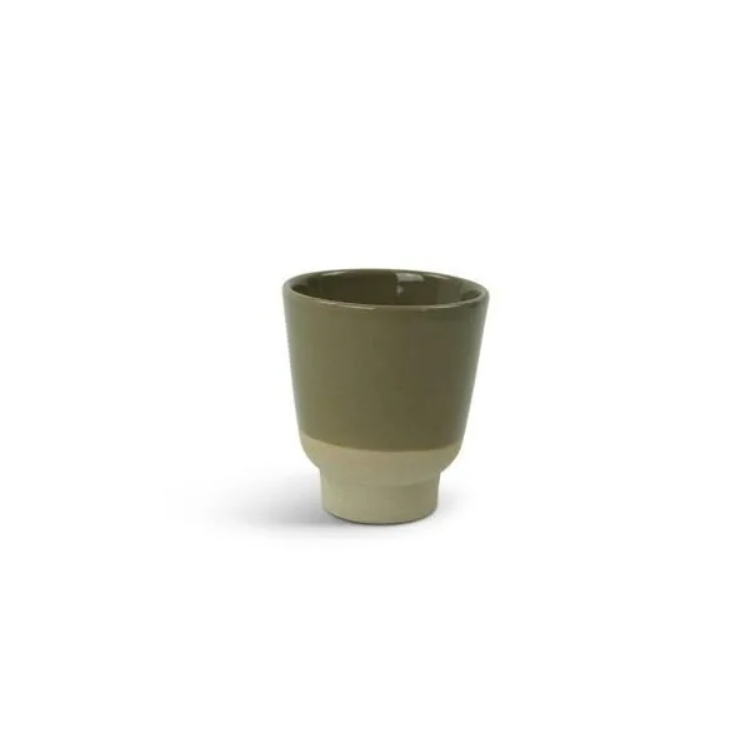 Cup S - Rutunda Cyl - 130ml - Khaki