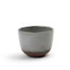 Cup M - Soft red clay with grey glaze