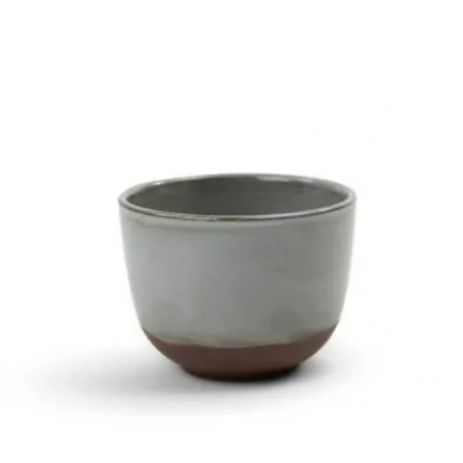 Cup S - Soft red clay with grey glaze