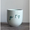 Mug - je t'aime - green