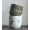 Mug - je t'aime - green