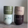 Mug - je t'aime - green