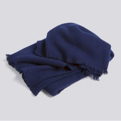 Plaid - Mono Blanket - Midnight Blue
