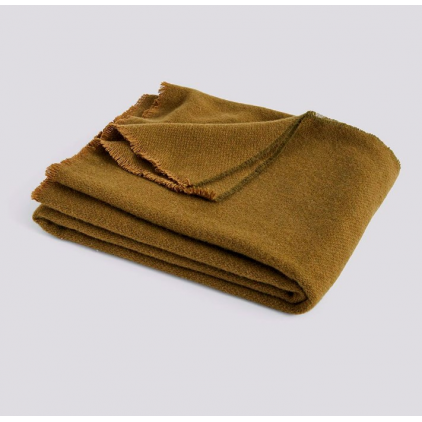 Plaid - Mono Blanket - Olive