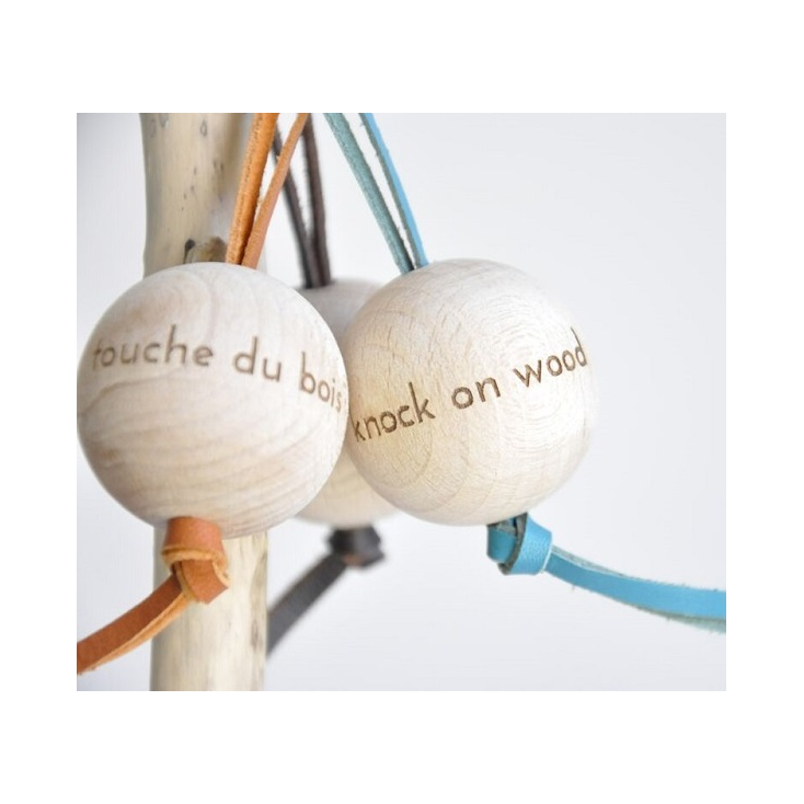 Porte-clé chance - Tan