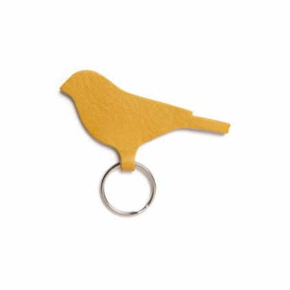 Mini tweet keyring Yellow