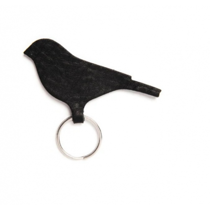 Mini tweet keyring Black