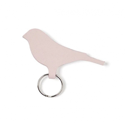 Mini tweet keyring - Powder pink