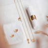 Collier Célèste plaqué or - 10616 pépite