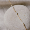Collier 10851 Uma plaqué or - Perle d'eau douce - Amulette