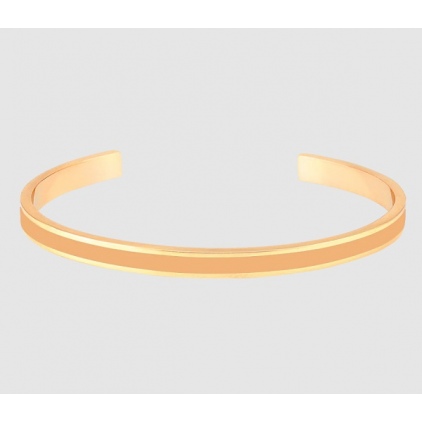 Jonc Bangle laiton doré - Camel