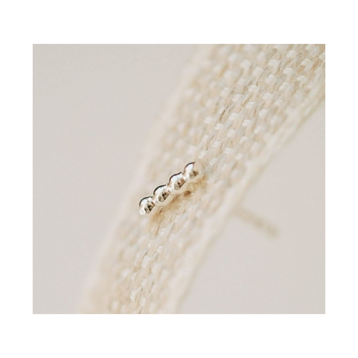 Boucle d'oreille - Sam - Argent - 10946 - pépite