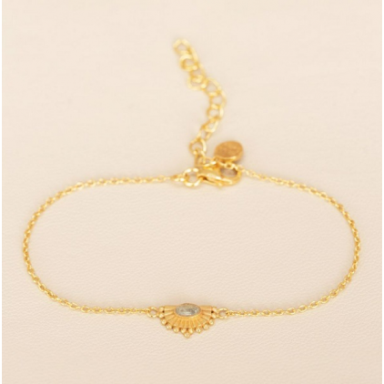 Bracelet Anise semi-circle prenite g.pl 2160-GB-26