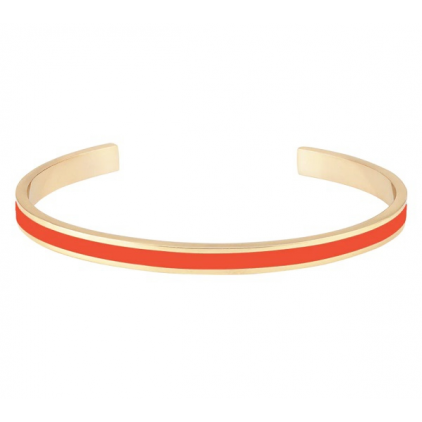 Jonc Bangle laiton doré - Flame