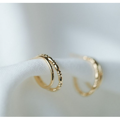 Boucles d'oreille Marie-Alice - 10972 - Pépite