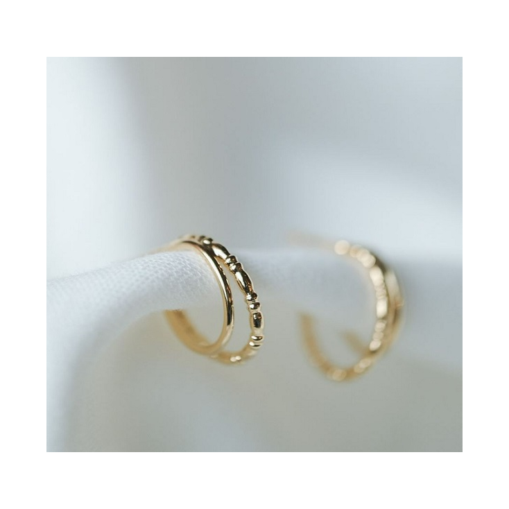 Boucles d'oreille Marie-Alice - 10972 - Pépite