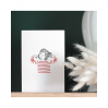 Carte avec enveloppe - Miss Wonder