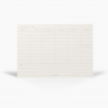 Milo Weekly planner - white and blue