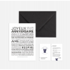 Mini carte postale - Joyeux anniversaire