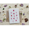 Papillonnage - carte postale - Maman (coeurs)
