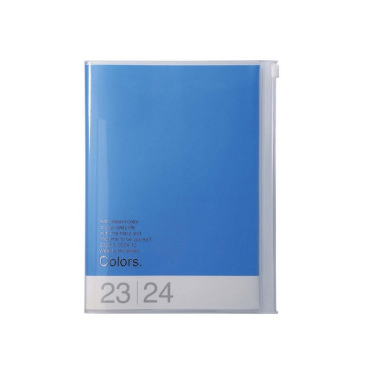 Agenda Colors A6 2023-2024 - Blue