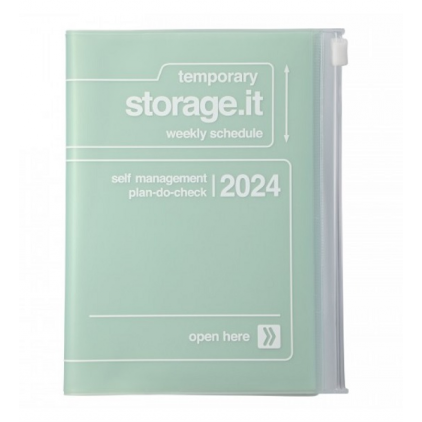 Agenda Storage A5 2023-2024 - Mint